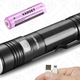 Vansky USB Rechargeable LED Flashlight, $15 with code ZK9BWQ3K